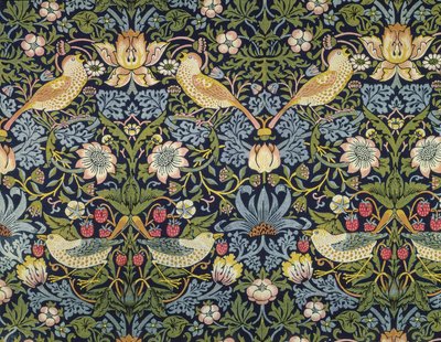 The Strawberry Thief Textile Designed by William Morris by William Morris